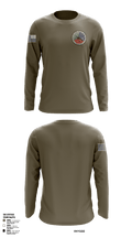 635th AAA AW Battalion HQ Battery 3041583 Long Sleeve Performance Shirt - 1