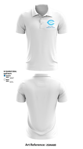 Short Sleeve Performance Polo, Chanute High School Band, Spirit Store, Teamtime, Team time, sublimation, custom sports apparel, team uniforms, spirit wear, spiritwear, sports uniforms, custom shirts, team store, custom team store, fundraiser sports, apparel fundraiser