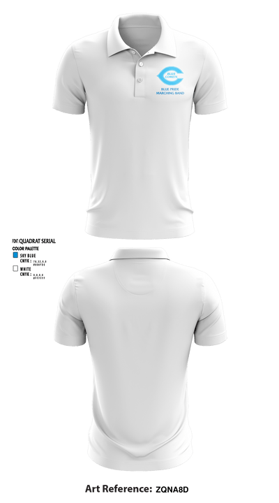 Chanute High School Band 70581105 Short Sleeve Performance Polo - 2