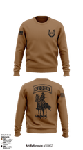1-635th Scout Platoon 89807222 Crew Neck Sweatshirt - 4