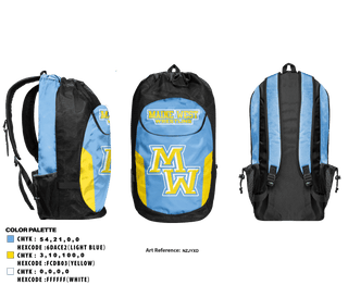Gear Bag, Maine West High School Wrestling, Wrestling, Teamtime, Team time, sublimation, custom sports apparel, team uniforms, spirit wear, spiritwear, sports uniforms, custom shirts, team store, custom team store, fundraiser sports, apparel fundraiser