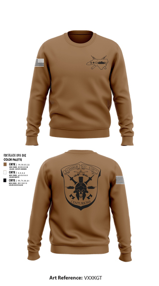 Crew Neck Sweatshirt, Charlie Co 1/120th, Army, Teamtime, Team time, sublimation, custom sports apparel, team uniforms, spirit wear, spiritwear, sports uniforms, custom shirts, team store, custom team store, fundraiser sports, apparel fundraiser