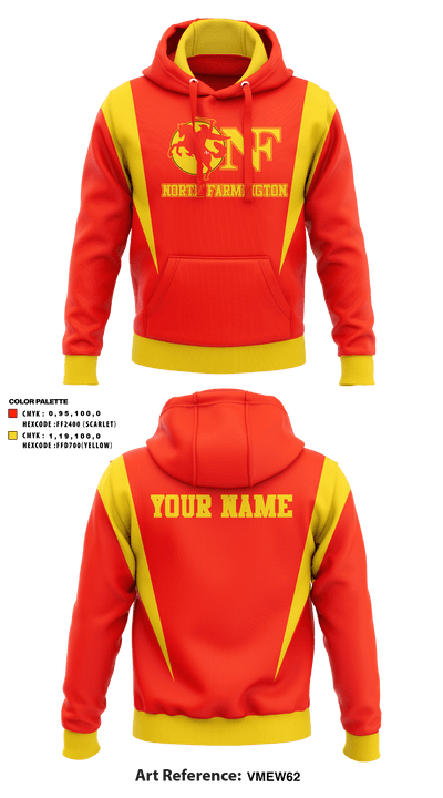 North Farmington High School Basketball 37037275 Hoodie - 34