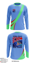 Topsail Island Surf School 81883035 Long Sleeve Performance Shirt - 1