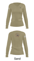 294th  Maintenance 26842643 Women's Long Sleeve V-neck Shirt - 42