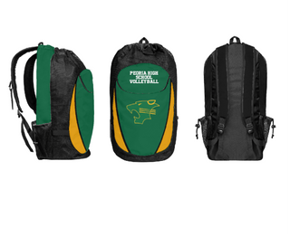 Gear Bag, Peoria High School Volleyball, Men's Volleyball, Teamtime, Team time, sublimation, custom sports apparel, team uniforms, spirit wear, spiritwear, sports uniforms, custom shirts, team store, custom team store, fundraiser sports, apparel fundraiser