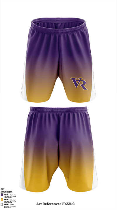 Villa Rica High School 21388731 Athletic Shorts With Pockets - 1