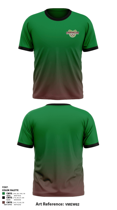 STARSVALLEY FC 52158067 Short Sleeve Performance Shirt - 1