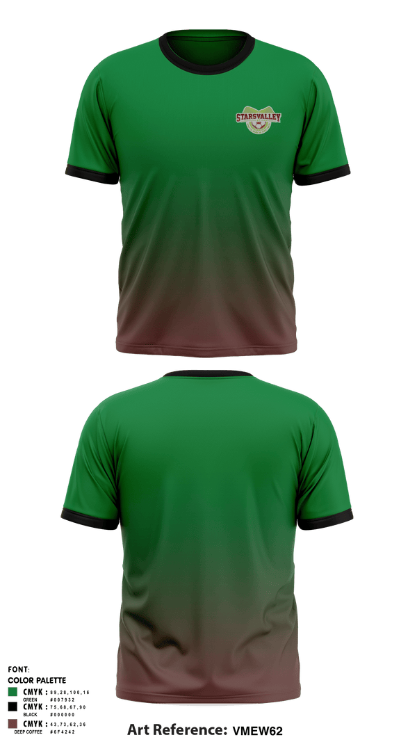 Short Sleeve Performance Shirt, STARSVALLEY FC, Men's Soccer, Teamtime, Team time, sublimation, custom sports apparel, team uniforms, spirit wear, spiritwear, sports uniforms, custom shirts, team store, custom team store, fundraiser sports, apparel fundraiser
