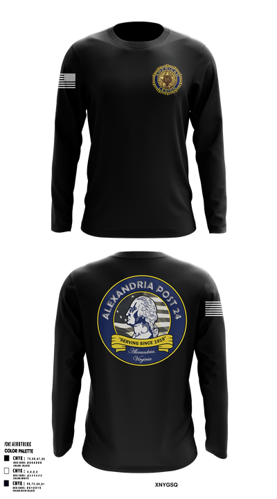 Post 24 20426518 Long Sleeve Performance Shirt - 1