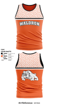 Waldron High School Track 38428946 Tank Top - 7