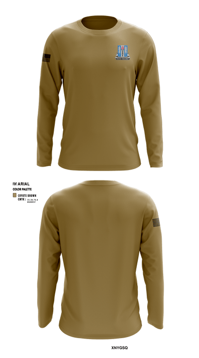 HHD, 205th MI BN 75784858 Long Sleeve Performance Shirt - 3
