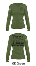 BCFR 93029209 Women's Long Sleeve V-neck Shirt - 31