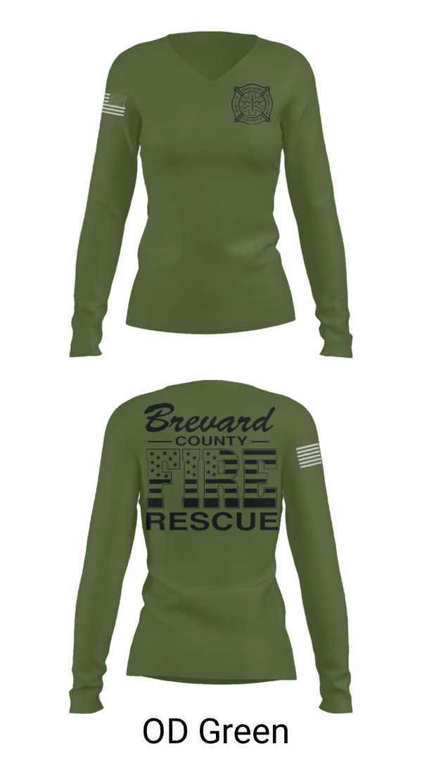 Women's Long Sleeve Vneck Shirt, , Fire Department, Teamtime, Team time, sublimation, custom sports apparel, team uniforms, spirit wear, spiritwear, sports uniforms, custom shirts, team store, custom team store, fundraiser sports, apparel fundraiser