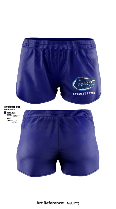 Gateway Regional High School Cheer 43593489 Women's Shorts - 5
