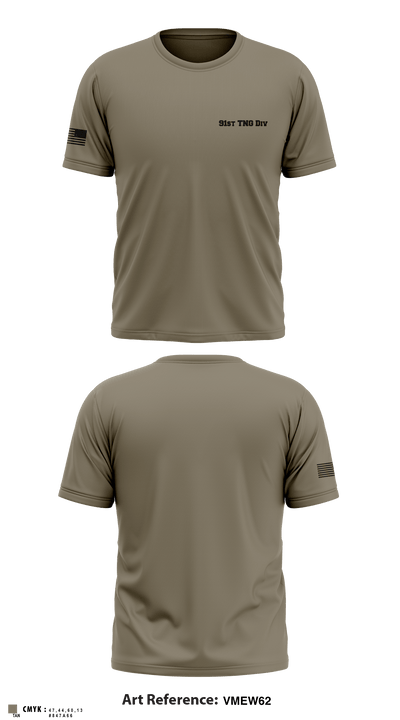 91st TNG Div 44654298 Short Sleeve Performance Shirt - 2