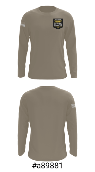 Long Sleeve Performance Shirt, , National Guard, Teamtime, Team time, sublimation, custom sports apparel, team uniforms, spirit wear, spiritwear, sports uniforms, custom shirts, team store, custom team store, fundraiser sports, apparel fundraiser