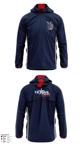 Windbreaker, Texas Titans Youth Football, Football, Teamtime, Team time, sublimation, custom sports apparel, team uniforms, spirit wear, spiritwear, sports uniforms, custom shirts, team store, custom team store, fundraiser sports, apparel fundraiser