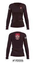 MCSO K9 58820487 Women's Long Sleeve V-neck Shirt - 37