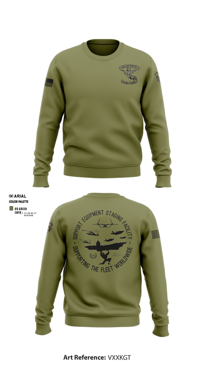 STAGING FACILITY 22010365 Crew Neck Sweatshirt - 7