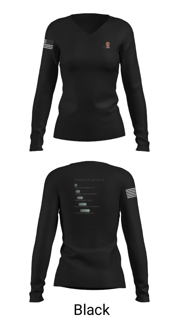 Women's Long Sleeve Vneck Shirt, , , Teamtime, Team time, sublimation, custom sports apparel, team uniforms, spirit wear, spiritwear, sports uniforms, custom shirts, team store, custom team store, fundraiser sports, apparel fundraiser