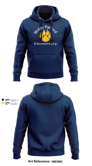 Hoodie, Waldo Pafford Elementary, Spirit Store, Teamtime, Team time, sublimation, custom sports apparel, team uniforms, spirit wear, spiritwear, sports uniforms, custom shirts, team store, custom team store, fundraiser sports, apparel fundraiser
