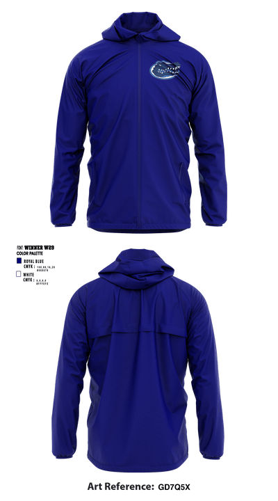 Gateway Regional High School Cheer 43593489 Windbreaker - 2