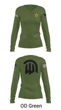 Waxahachie Recruiting Station 82503072 Women's Long Sleeve V-neck Shirt - 39