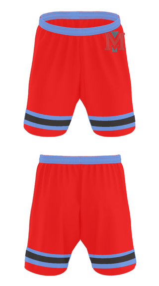 Athletic Shorts With Pockets, Mark Morris High School Cheer, Cheer, Teamtime, Team time, sublimation, custom sports apparel, team uniforms, spirit wear, spiritwear, sports uniforms, custom shirts, team store, custom team store, fundraiser sports, apparel fundraiser
