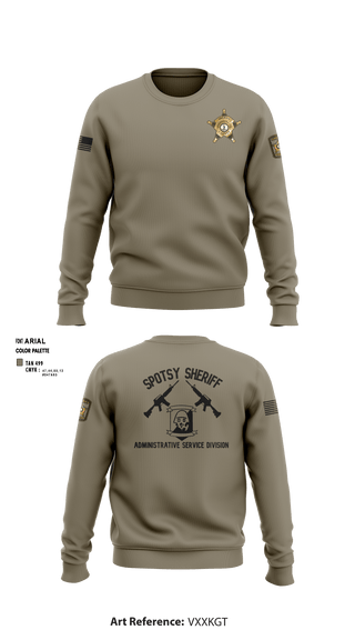 Crew Neck Sweatshirt, , Police, Teamtime, Team time, sublimation, custom sports apparel, team uniforms, spirit wear, spiritwear, sports uniforms, custom shirts, team store, custom team store, fundraiser sports, apparel fundraiser