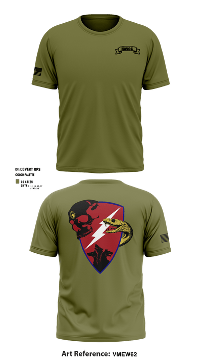 HHC 1-635TH AR 79044047 Short Sleeve Performance Shirt - 4