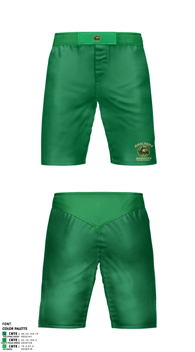 Badlands 69623591 Fight Shorts - 1
