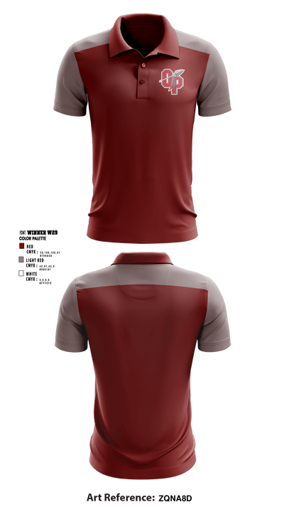 Orangeburg Preparatory School 80608254 Short Sleeve Performance Polo - 1