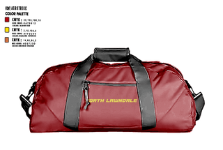 Duffle Bag, North Lawndale College Prep, Spirit Store, Teamtime, Team time, sublimation, custom sports apparel, team uniforms, spirit wear, spiritwear, sports uniforms, custom shirts, team store, custom team store, fundraiser sports, apparel fundraiser