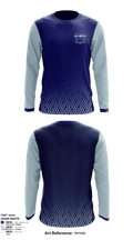 Dorman High School Golf 69976205 Long Sleeve Performance Shirt - 1