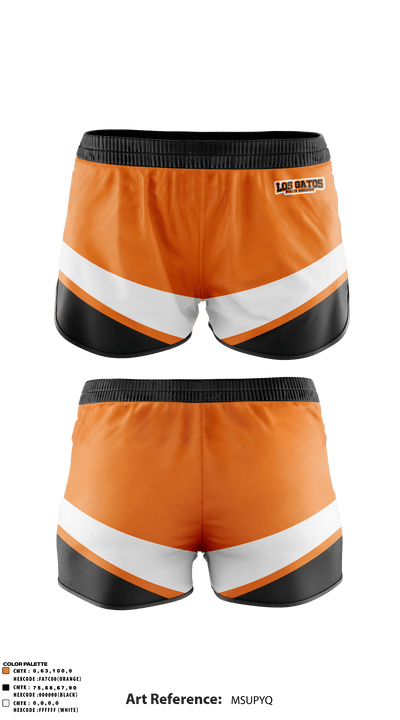 Los Gatos High School Field Hockey 91906499 Track Shorts - 1