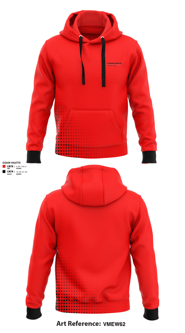 Hoodie, Sugar Grove Elementary School, Spirit Store, Teamtime, Team time, sublimation, custom sports apparel, team uniforms, spirit wear, spiritwear, sports uniforms, custom shirts, team store, custom team store, fundraiser sports, apparel fundraiser