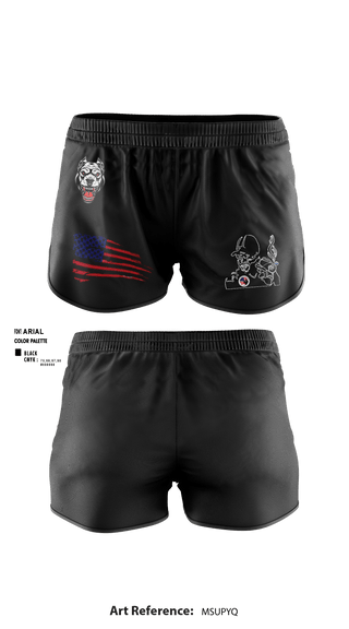 Ranger Panties, , Army, Teamtime, Team time, sublimation, custom sports apparel, team uniforms, spirit wear, spiritwear, sports uniforms, custom shirts, team store, custom team store, fundraiser sports, apparel fundraiser