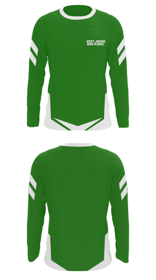 Long Sleeve Performance Shirt, West Junior High School, Spirit Store, Teamtime, Team time, sublimation, custom sports apparel, team uniforms, spirit wear, spiritwear, sports uniforms, custom shirts, team store, custom team store, fundraiser sports, apparel fundraiser