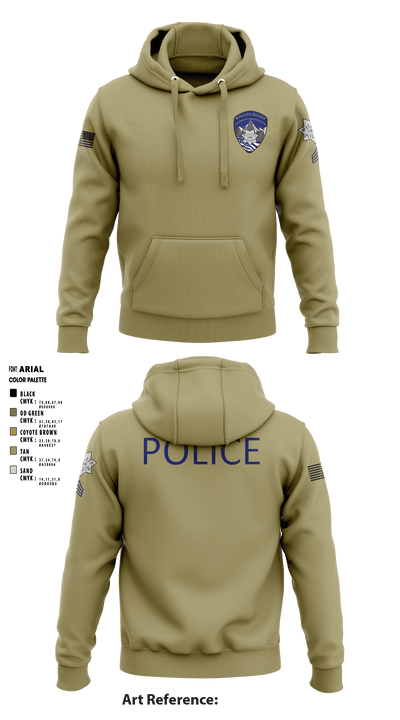 Willits Little Lake JRTF 70658416 Hoodie - 4