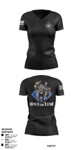 United Nations Command Security Battalion 98091835 Women's Short Sleeve V-neck Shirt - 49