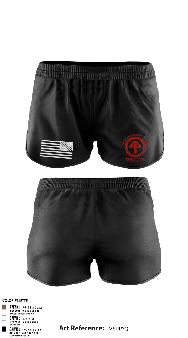 Ranger Panties, HHC 1-114 Infantry Brigade, , Teamtime, Team time, sublimation, custom sports apparel, team uniforms, spirit wear, spiritwear, sports uniforms, custom shirts, team store, custom team store, fundraiser sports, apparel fundraiser