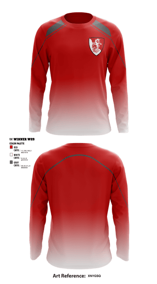 Long Sleeve Performance Shirt, The Fighting 36th, E-Sports, Teamtime, Team time, sublimation, custom sports apparel, team uniforms, spirit wear, spiritwear, sports uniforms, custom shirts, team store, custom team store, fundraiser sports, apparel fundraiser