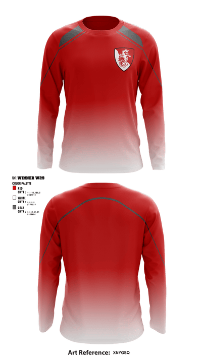 The Fighting 36th 22995999 Long Sleeve Performance Shirt - 1