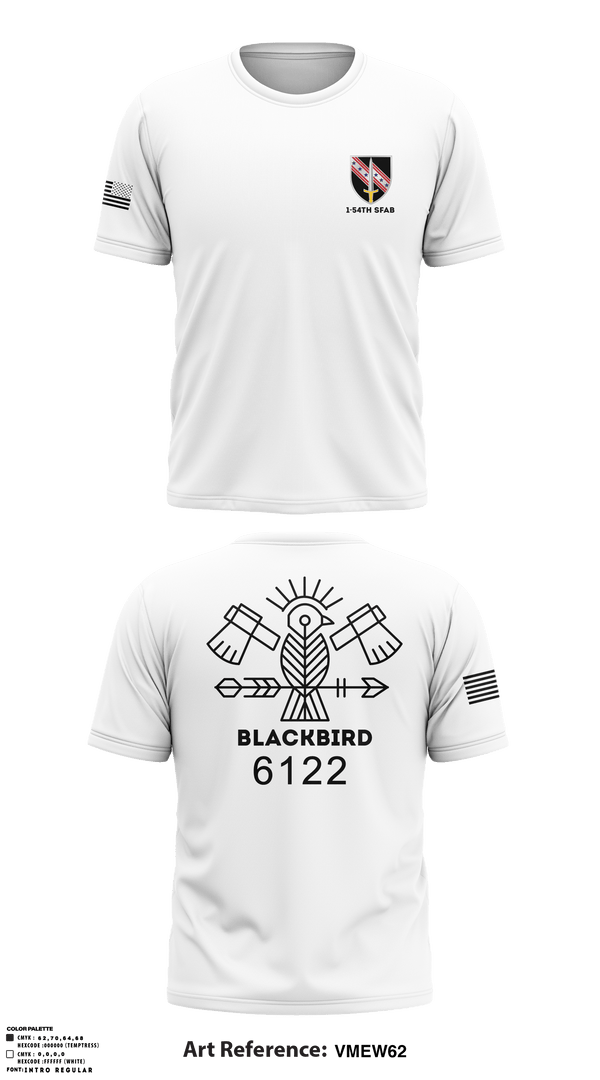 Short Sleeve Performance Shirt, 1-54th SFABBco 1/54th SFAB, Army, Teamtime, Team time, sublimation, custom sports apparel, team uniforms, spirit wear, spiritwear, sports uniforms, custom shirts, team store, custom team store, fundraiser sports, apparel fundraiser