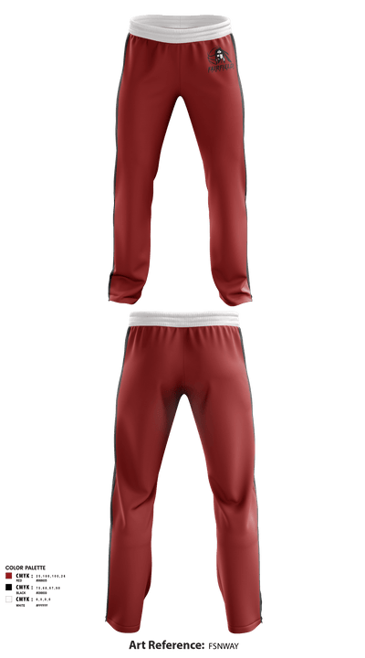 Fairfield Township Youth Basketball League 32950498 Sweatpants - 1