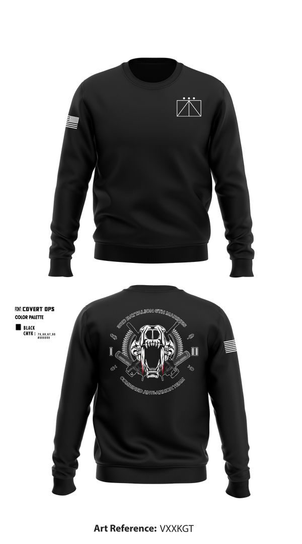 Crew Neck Sweatshirt, , Marines, Teamtime, Team time, sublimation, custom sports apparel, team uniforms, spirit wear, spiritwear, sports uniforms, custom shirts, team store, custom team store, fundraiser sports, apparel fundraiser