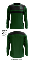 Owensboro Catholic High School Cheer 65490031 Long Sleeve Performance Shirt - 1