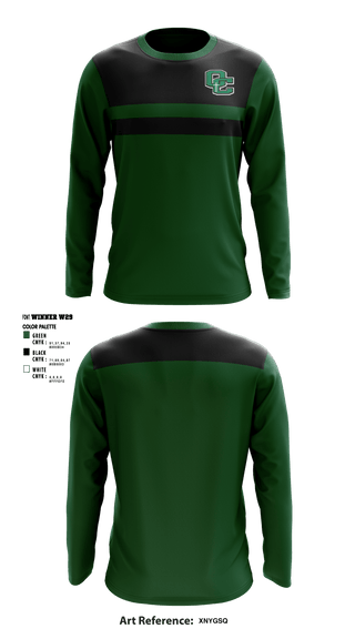 Long Sleeve Performance Shirt, Owensboro Catholic High School Cheer, Cheer, Teamtime, Team time, sublimation, custom sports apparel, team uniforms, spirit wear, spiritwear, sports uniforms, custom shirts, team store, custom team store, fundraiser sports, apparel fundraiser