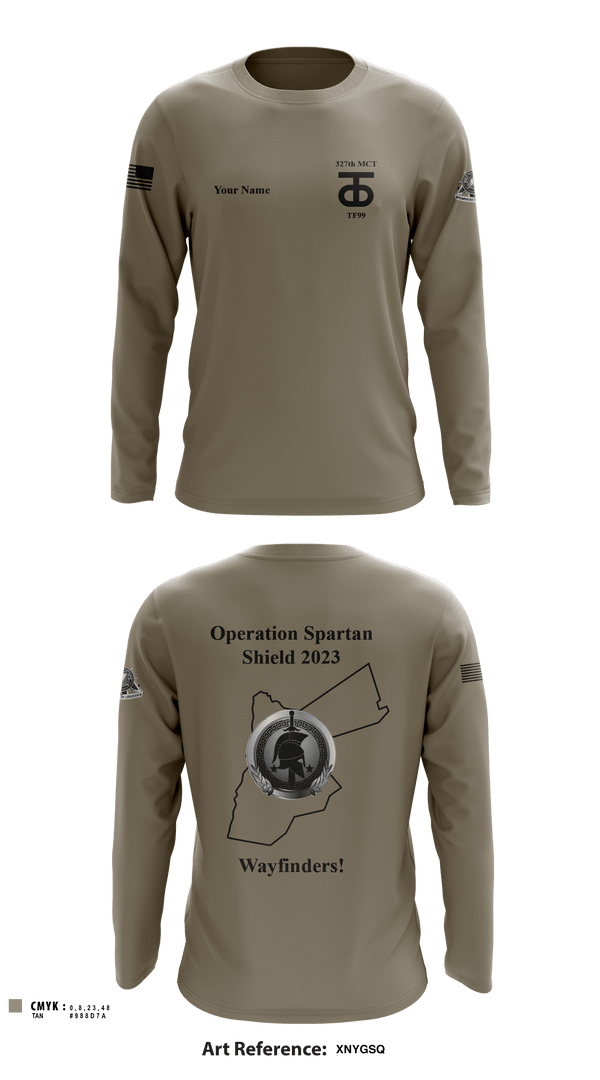 Long Sleeve Performance Shirt, , Army, Teamtime, Team time, sublimation, custom sports apparel, team uniforms, spirit wear, spiritwear, sports uniforms, custom shirts, team store, custom team store, fundraiser sports, apparel fundraiser